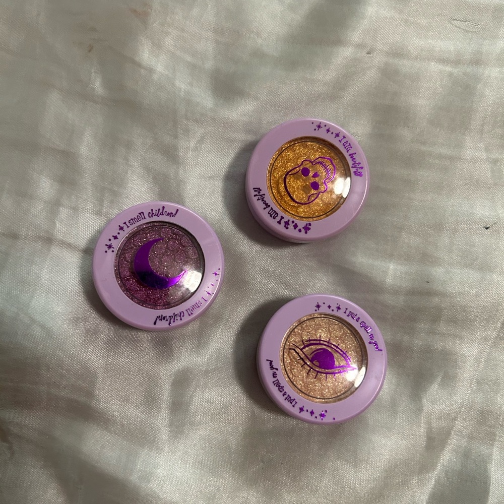 ColourPop Disney Hocus Pocus Trouble Brewing Super Shock Shadow Trio
